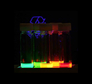 Quantum Dots Undergoing Fluorescence