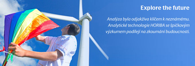 Explore the future - Analysis has always been the key to the unknown. HORIBA's analytical technologies join with cutting-edge research to explore the future.