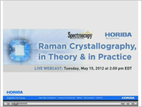 Raman Crystallography Webinar