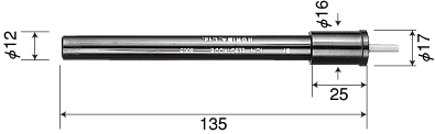 溴离子电极8005-10C尺寸