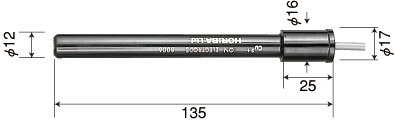 铜离子电极8006-10C尺寸
