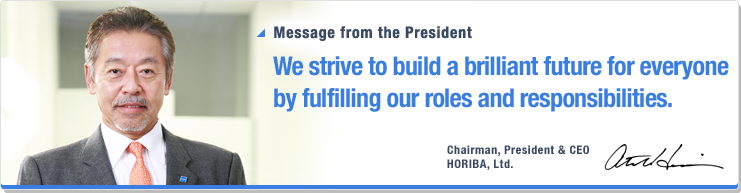 Message from the President