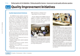 Quality Improvement Initiatives