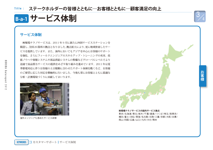 サービス体制