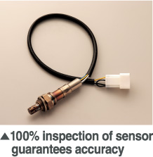 100% inspection of sensor guarantees accuracy