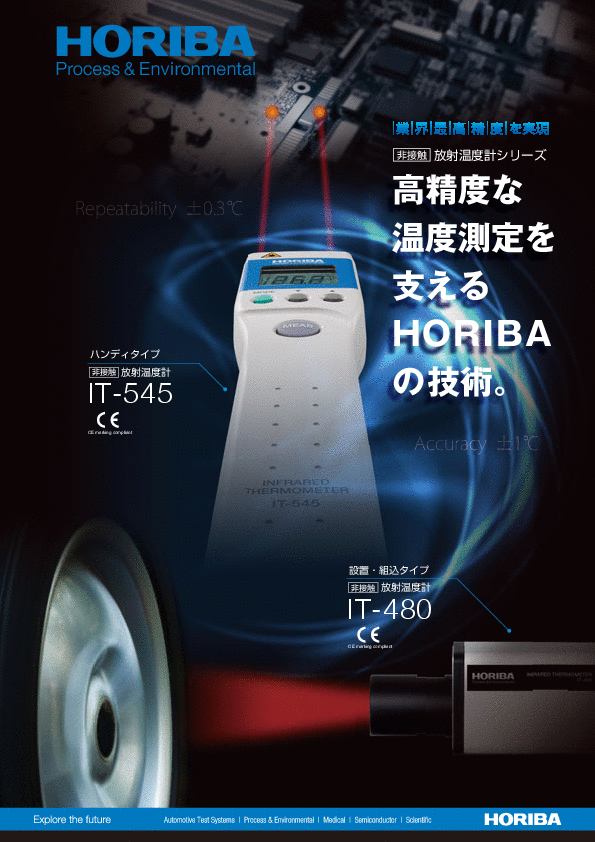 放射温度計 IT-480シリーズ - HORIBA