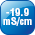 Measurement range: 0-19.9mS/cm
