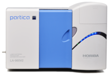 レーザ回折/散乱式粒子径分布（粒度分布）測定装置　LA-960V2シリーズ