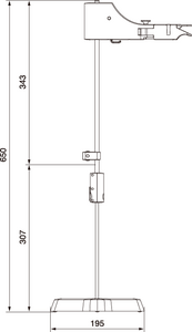 Electrode stand FA-70L (long type)